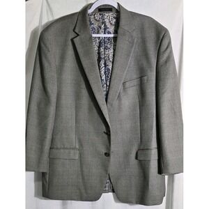 Lauren Ralph Lauren LRL Men's Blazer Gray 50R Sports Coat Suit Jacket lined